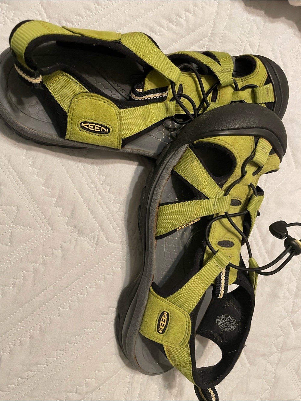 Keen Women's Lime Green Outdoor Sandals